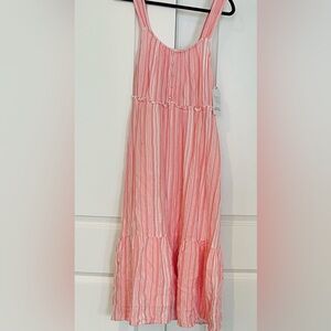New with Tag Beautiful ladies light pink / peach cotton Dress /   Size is XL